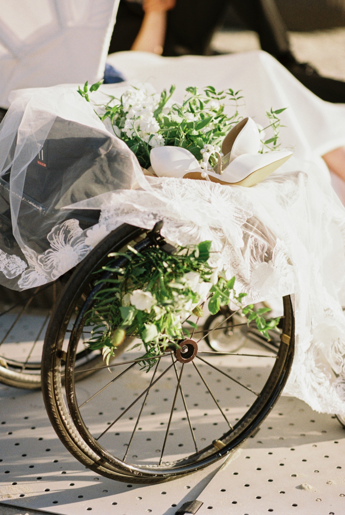 can i have a wheelchair wedding on the beach
