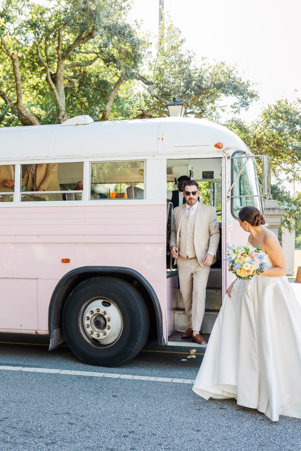 vintage rentals for wedding transportation