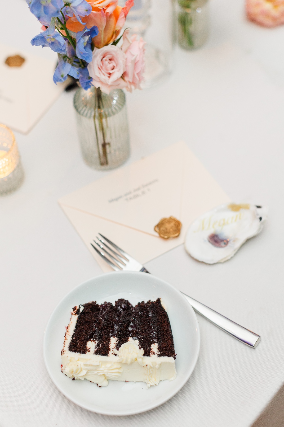 chocolate wedding cake