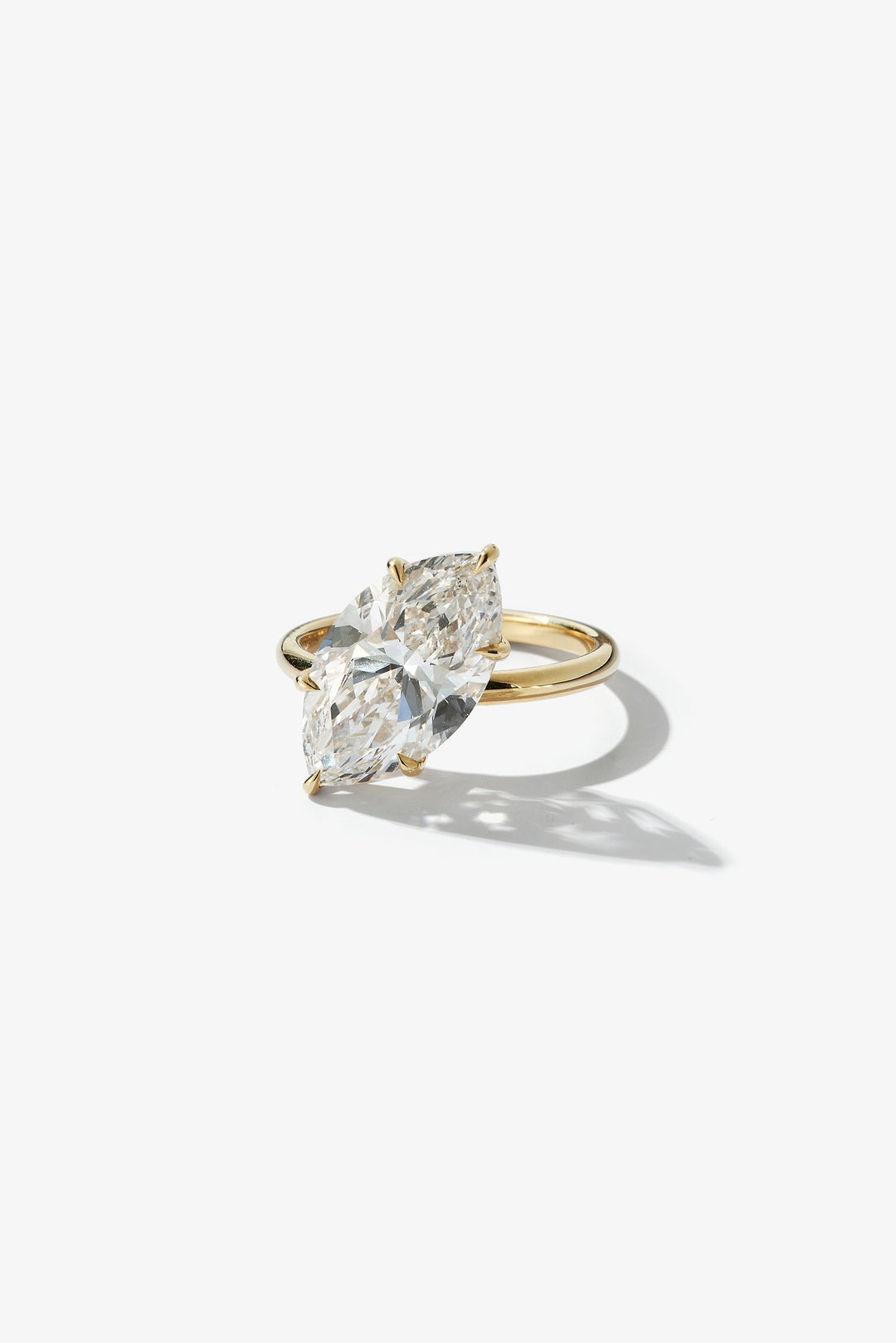 east west marquise ethical diamond engagement ring
