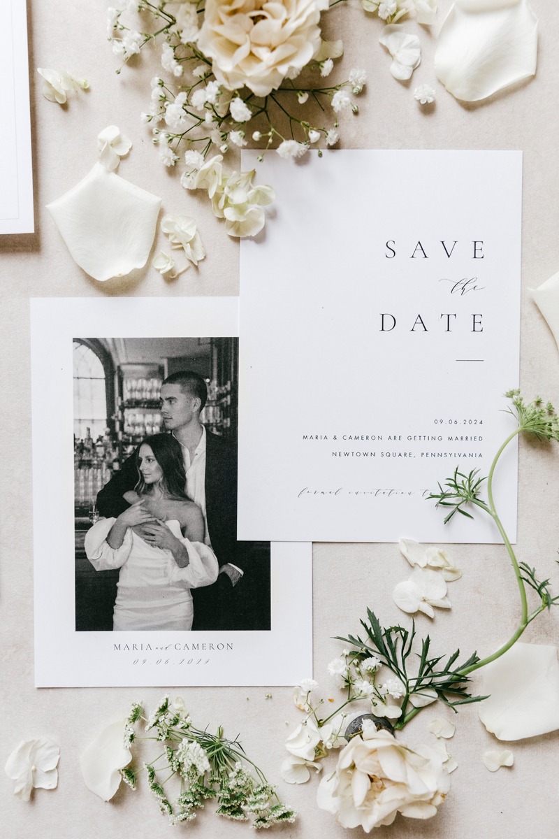 engagement photo save the dates