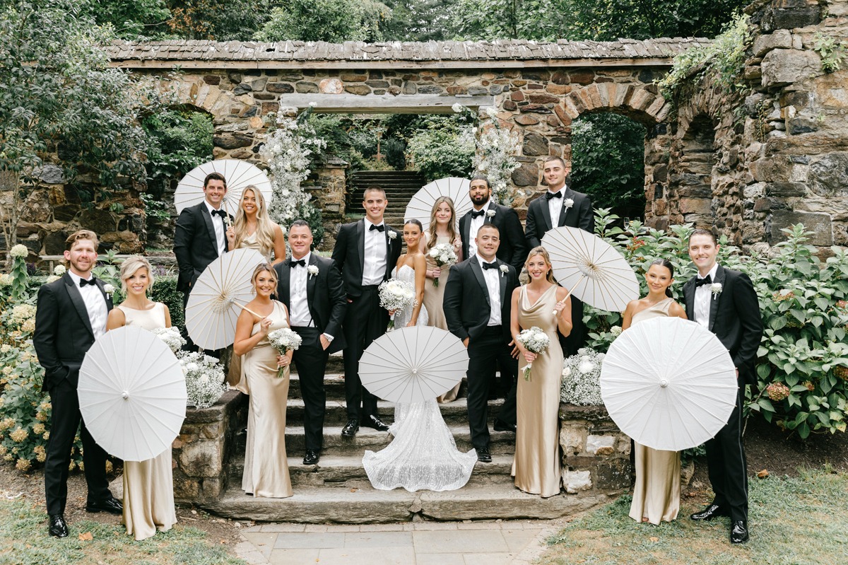 parasol wedding favors