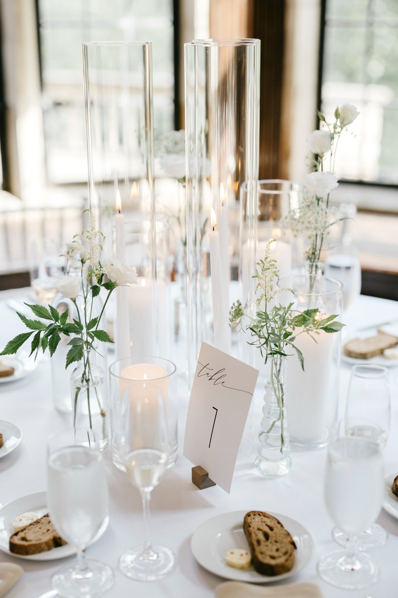 bud vase centerpieces