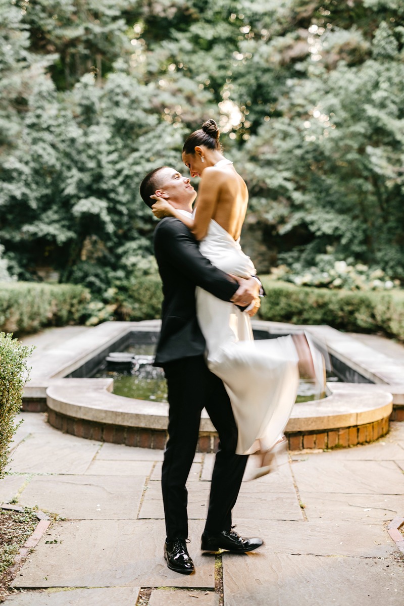state park wedding portraits