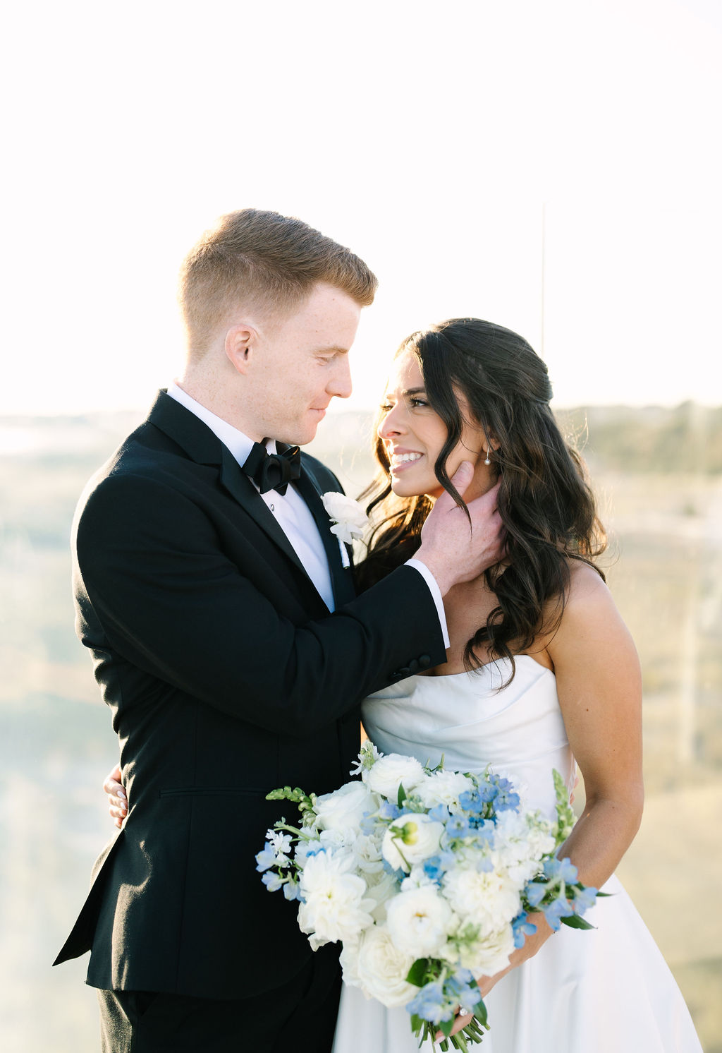 half up half down wedding hairstyle
