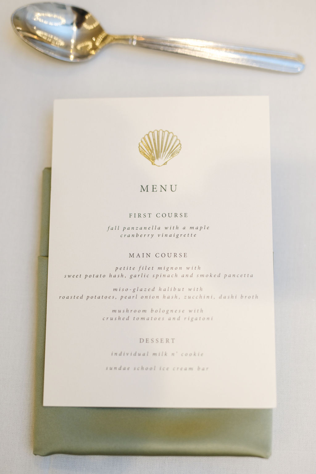 shell menu