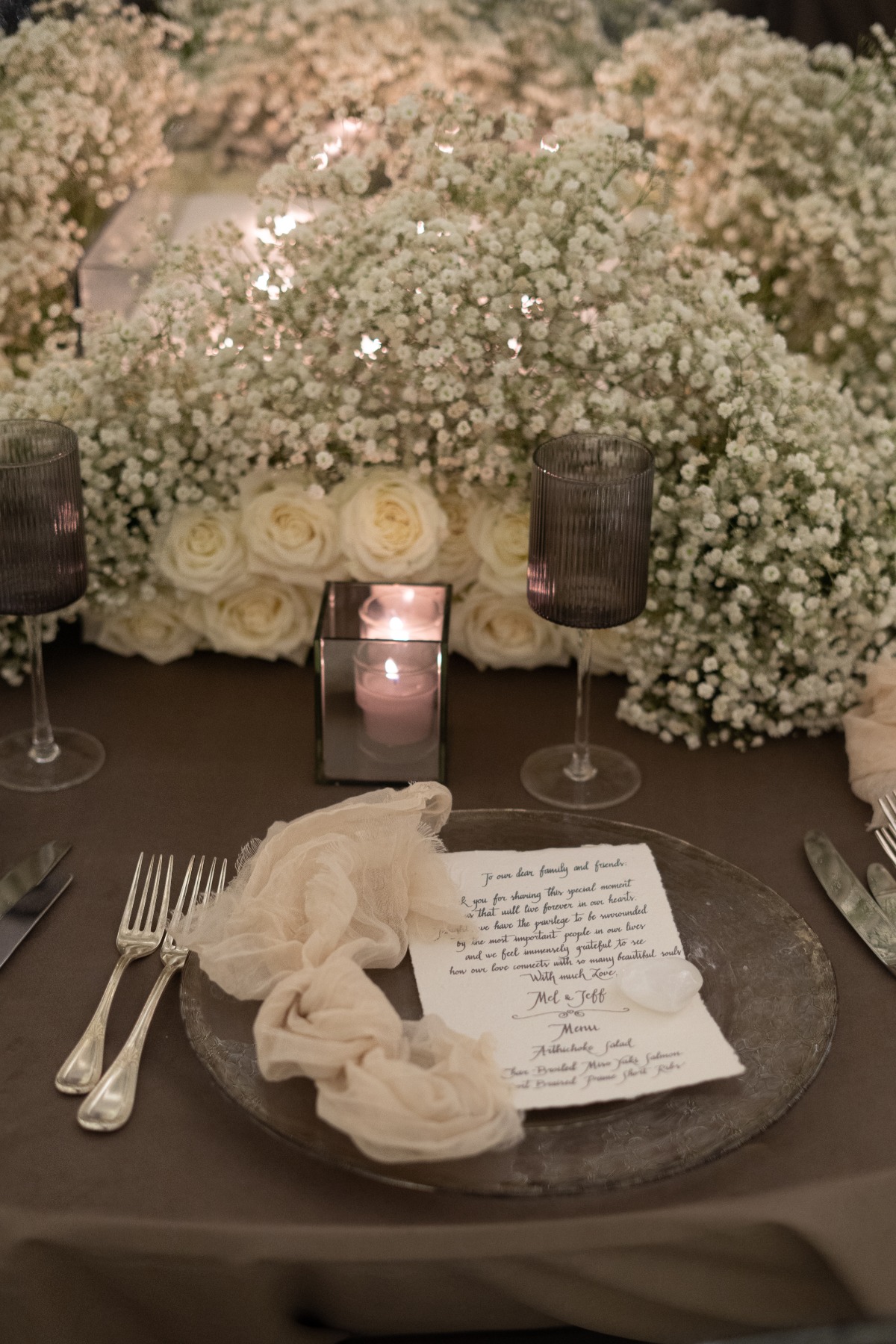 quartz heart for wedding favor