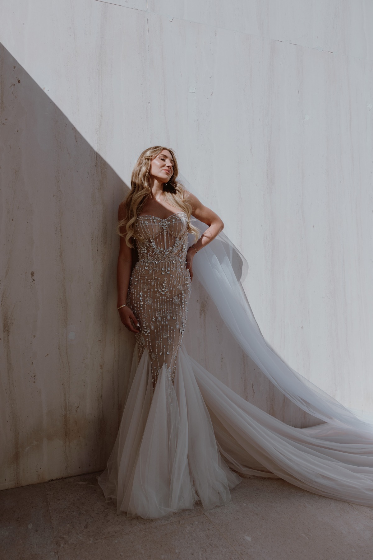 sexy beach wedding dress