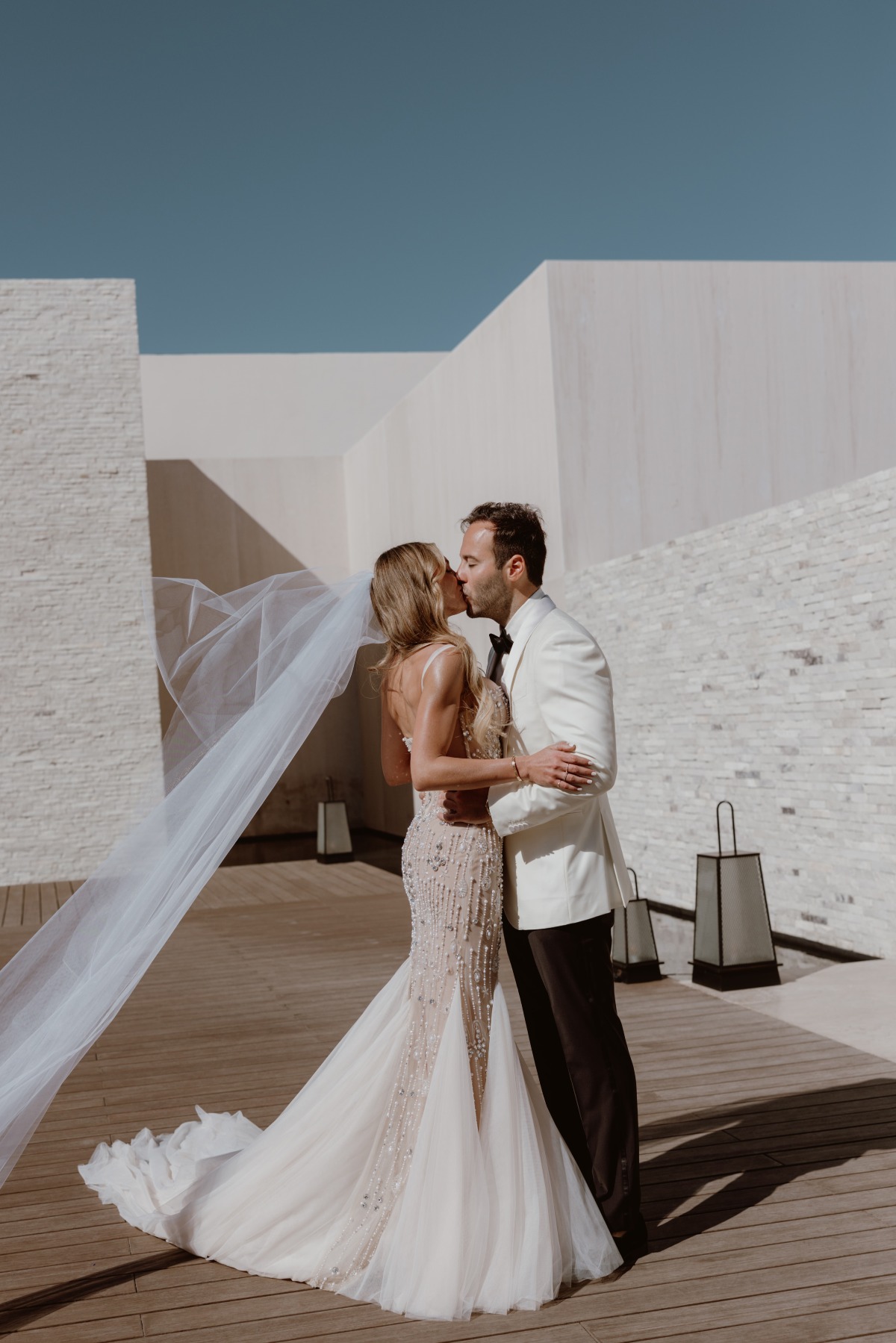 modern beach wedding venue