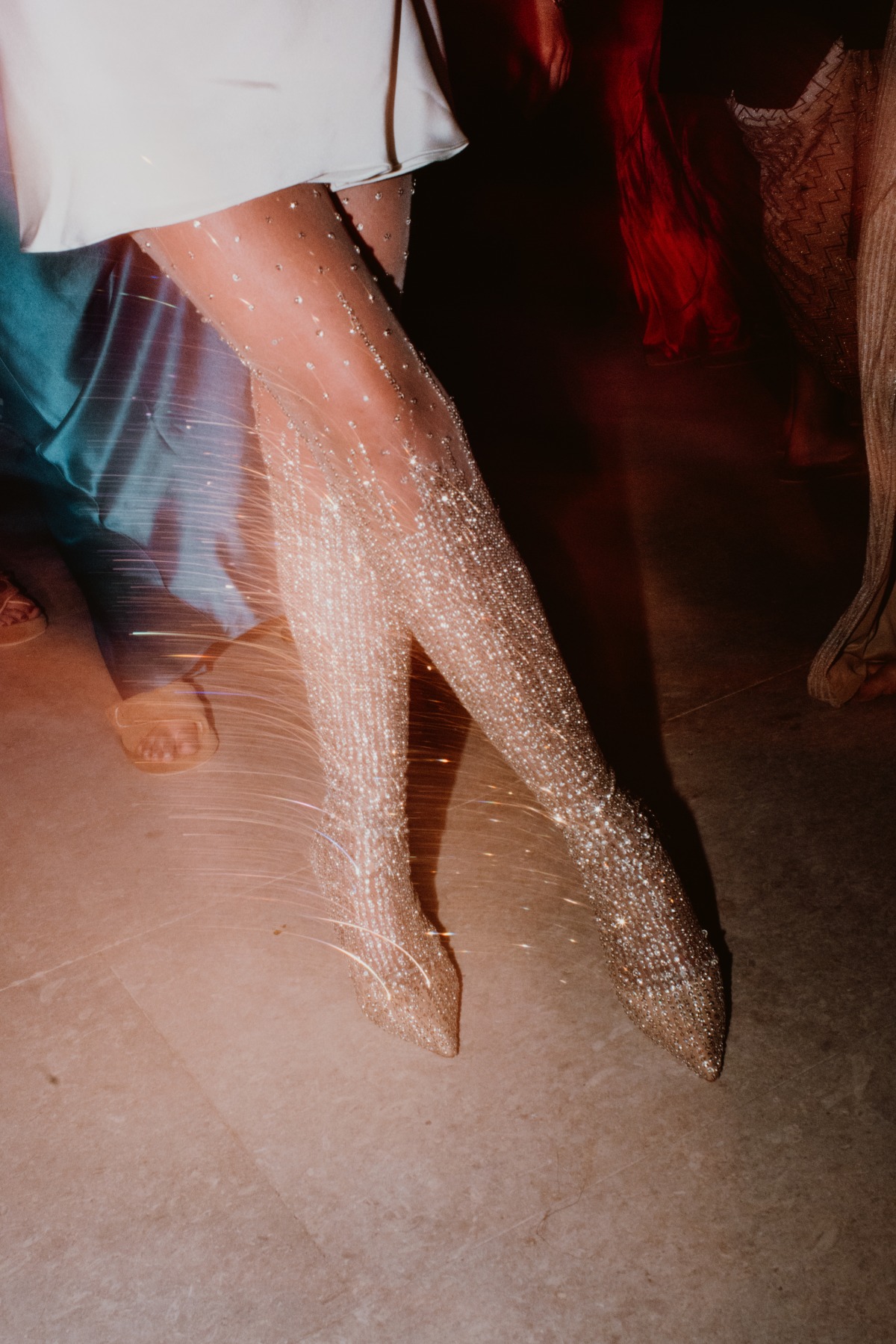 beaded bridal boots