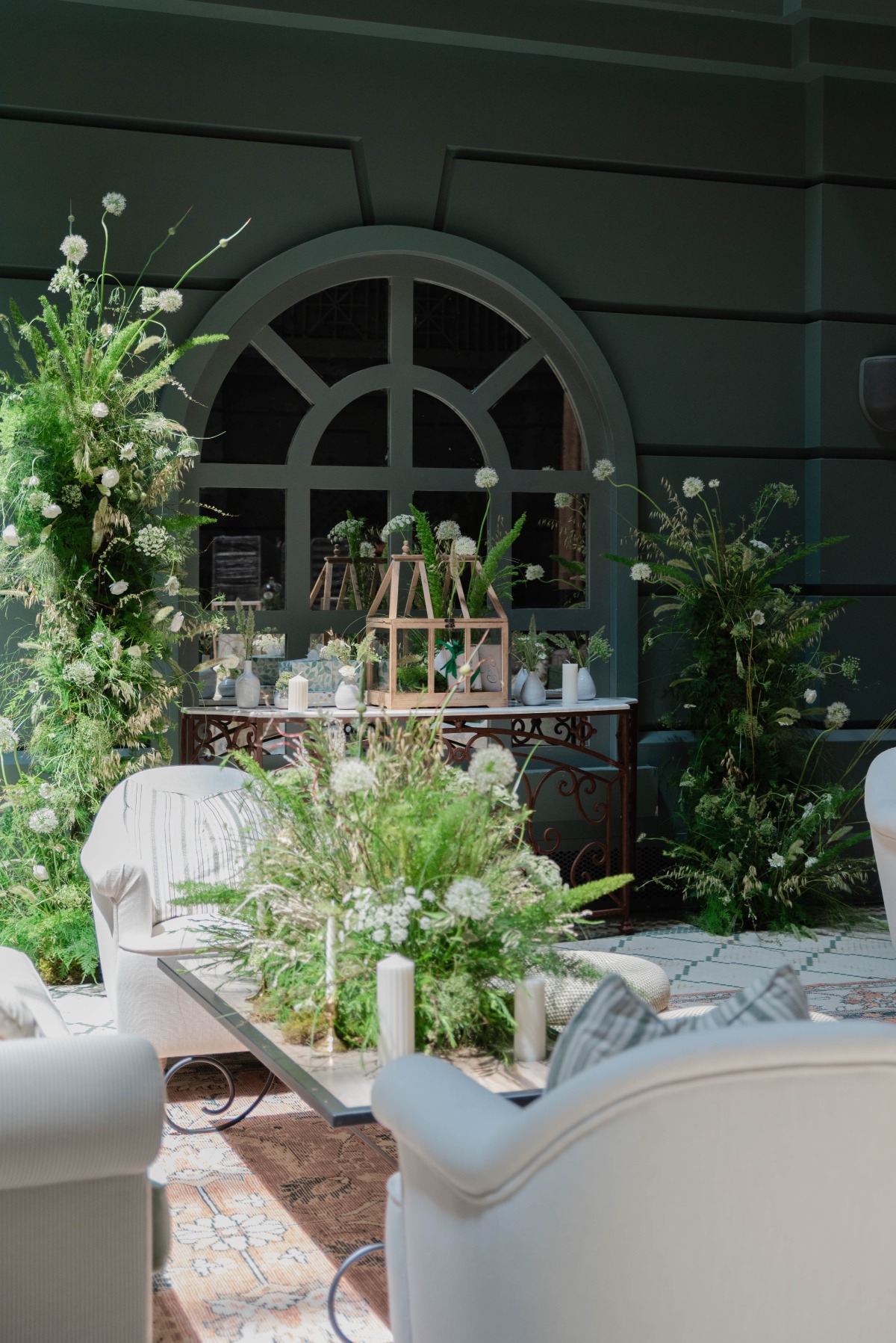 whimsical garden centerpieces