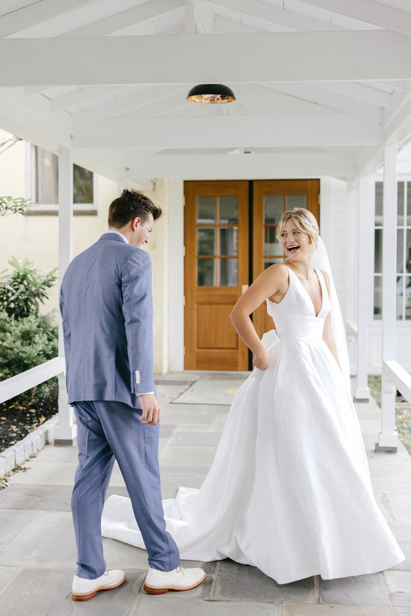 wedding dress with pockets