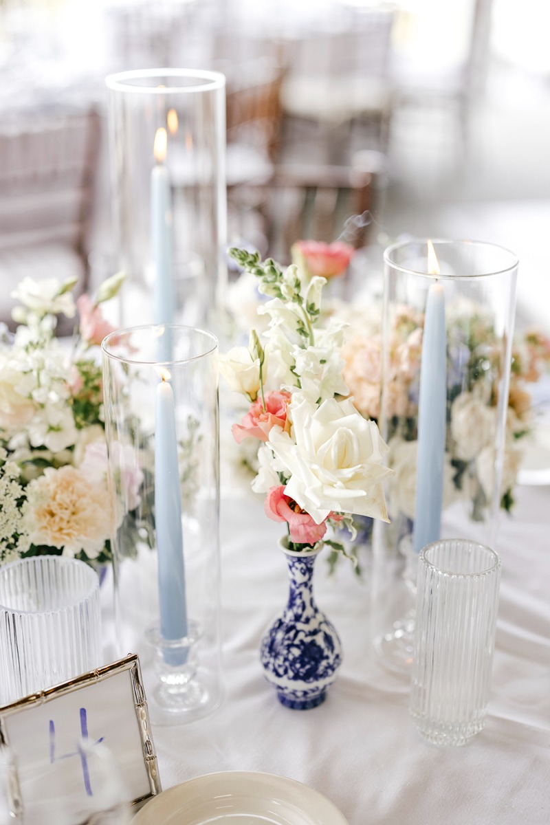 triple stem centerpieces