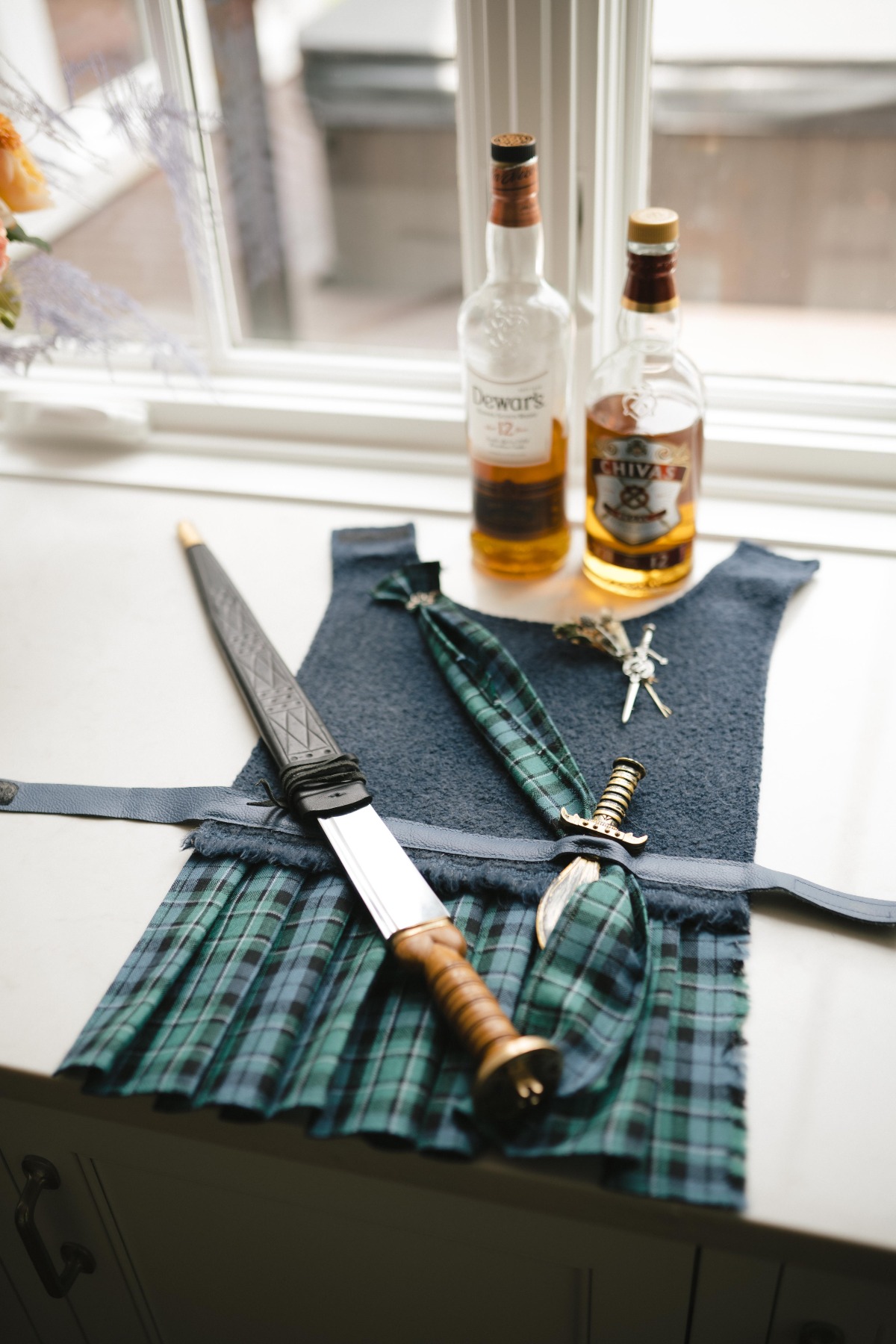 custom dog kilt for wedding