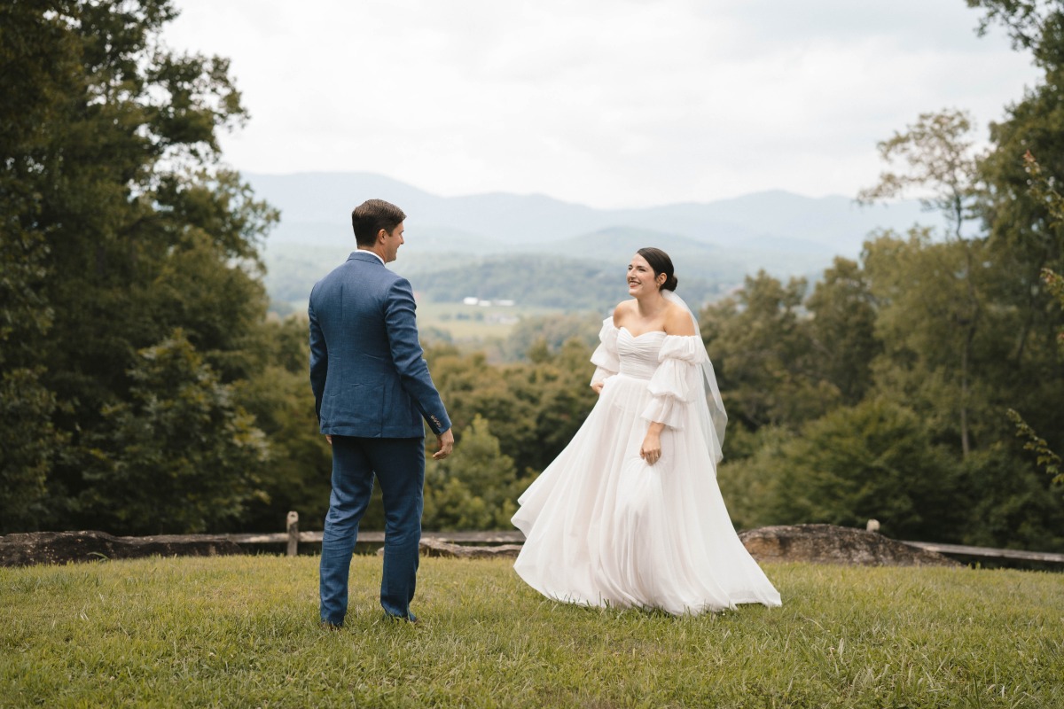 romantic wedding dress