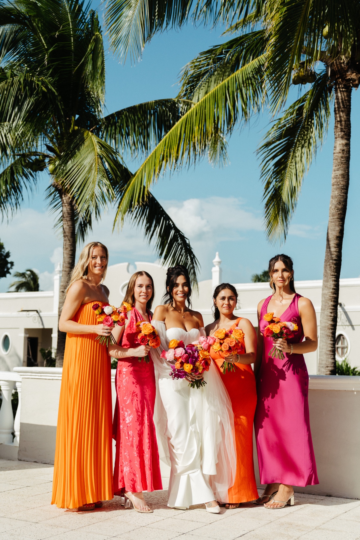 sunset bridesmaid dress ideas
