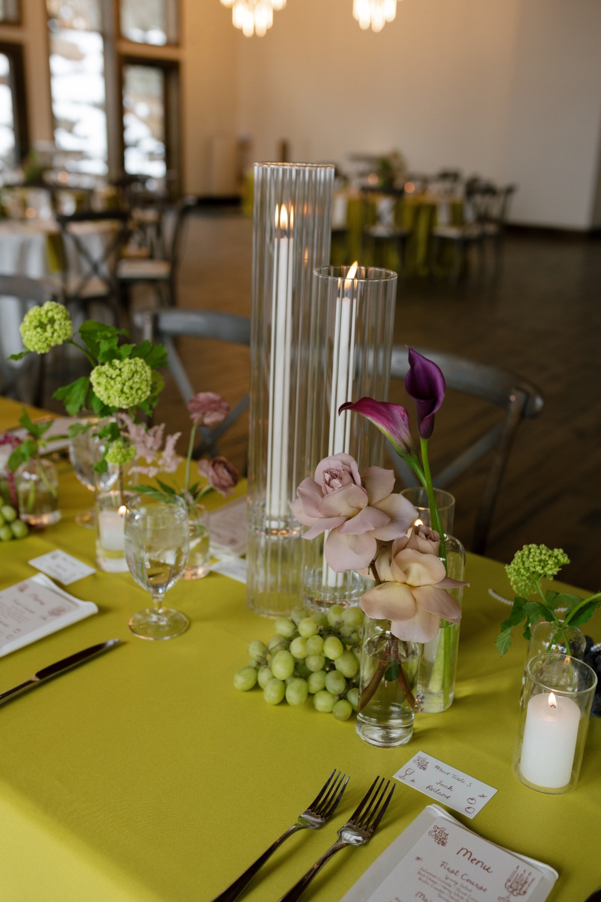 chartreuse wedding ideas