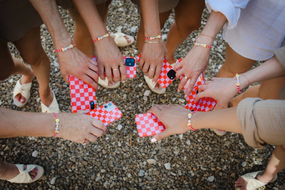 matching phone cases for bridesmaids