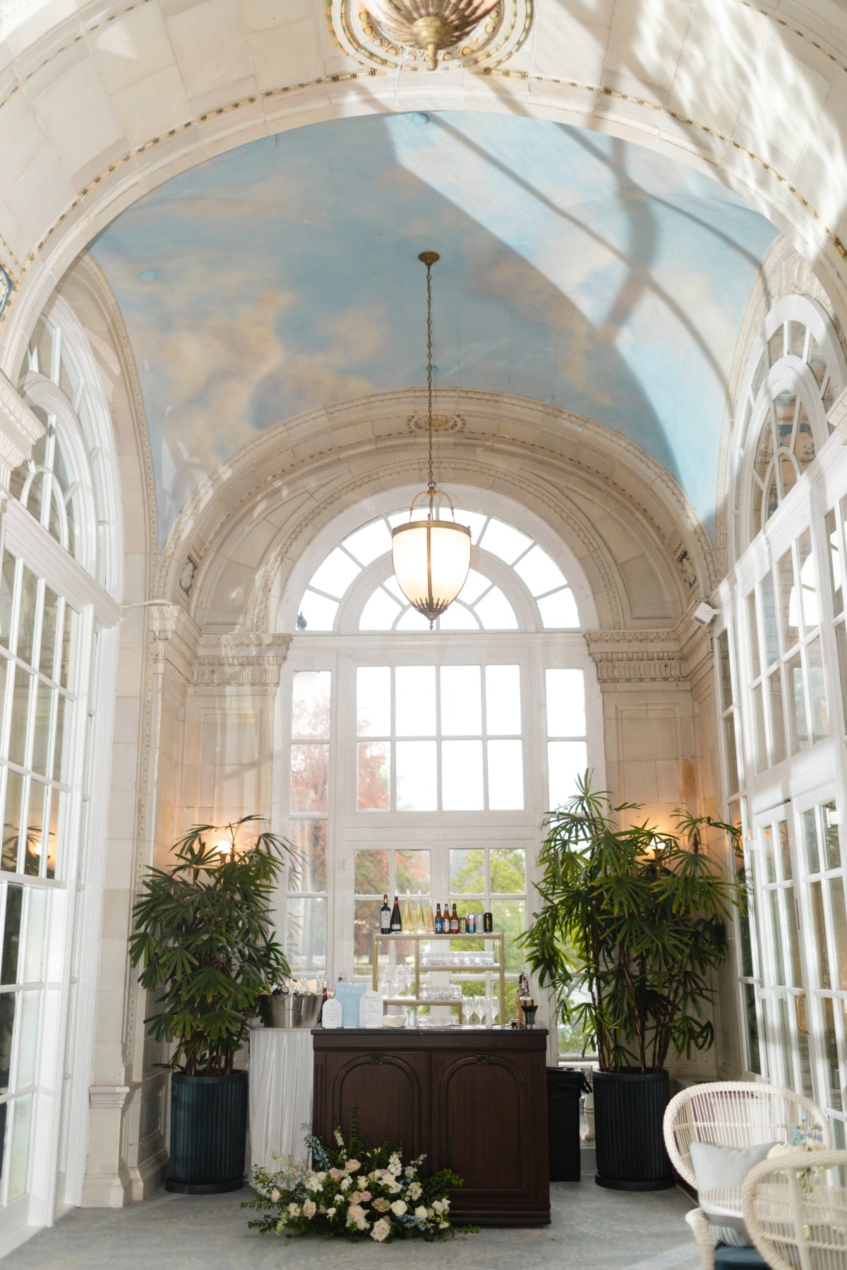 Hermitage Hotel wedding bar