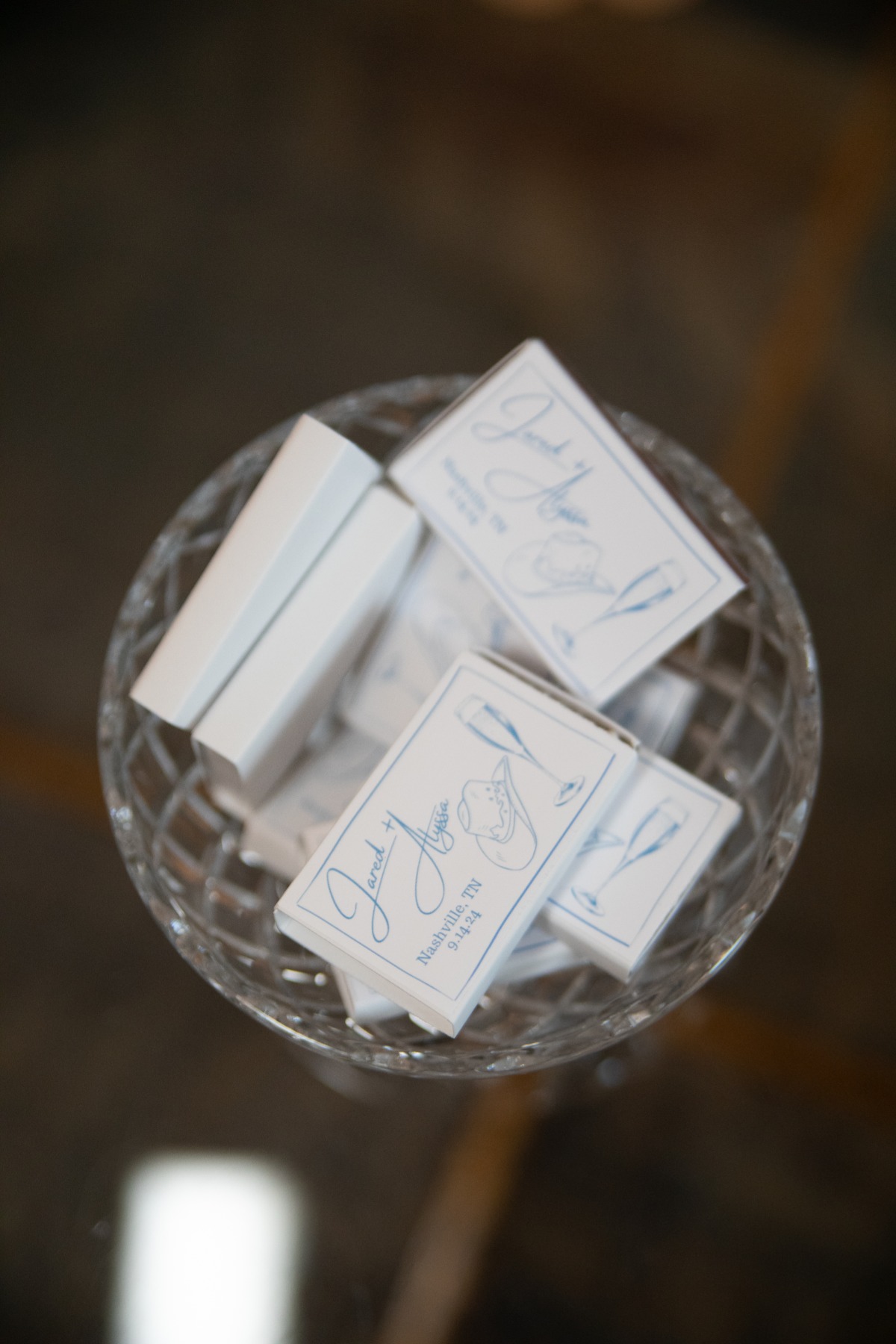 custom wedding matchbooks