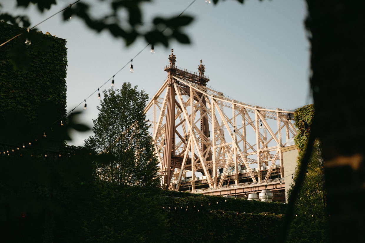 garden new york wedding venue with galia lahav gown