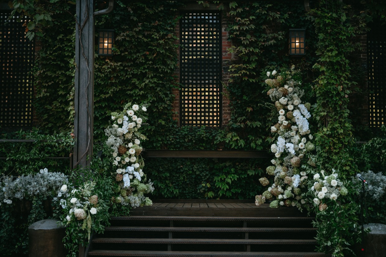 moody new york wedding with galia lahav fabiana gown