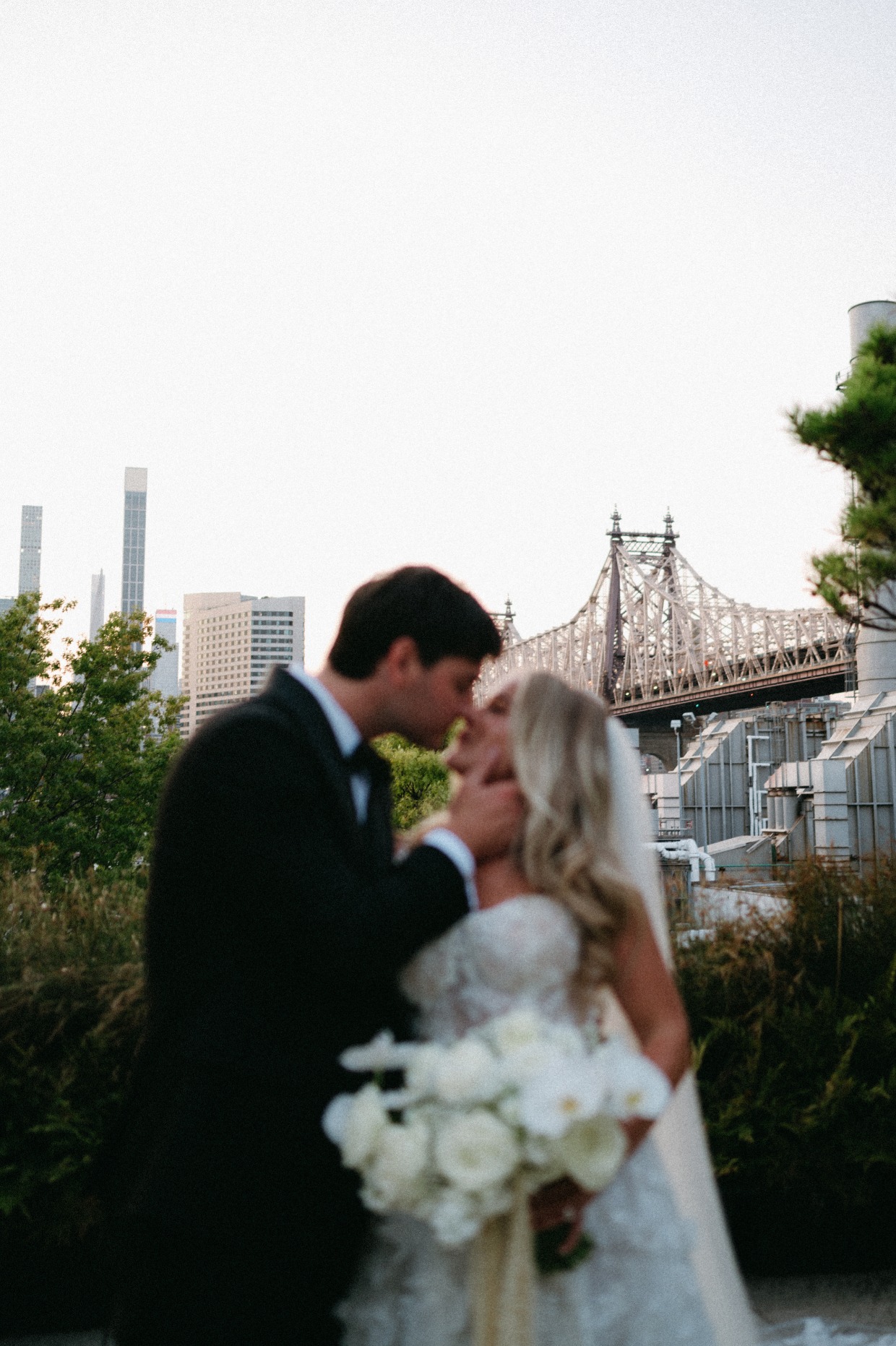 new york bride in galia lahav fabiana gown