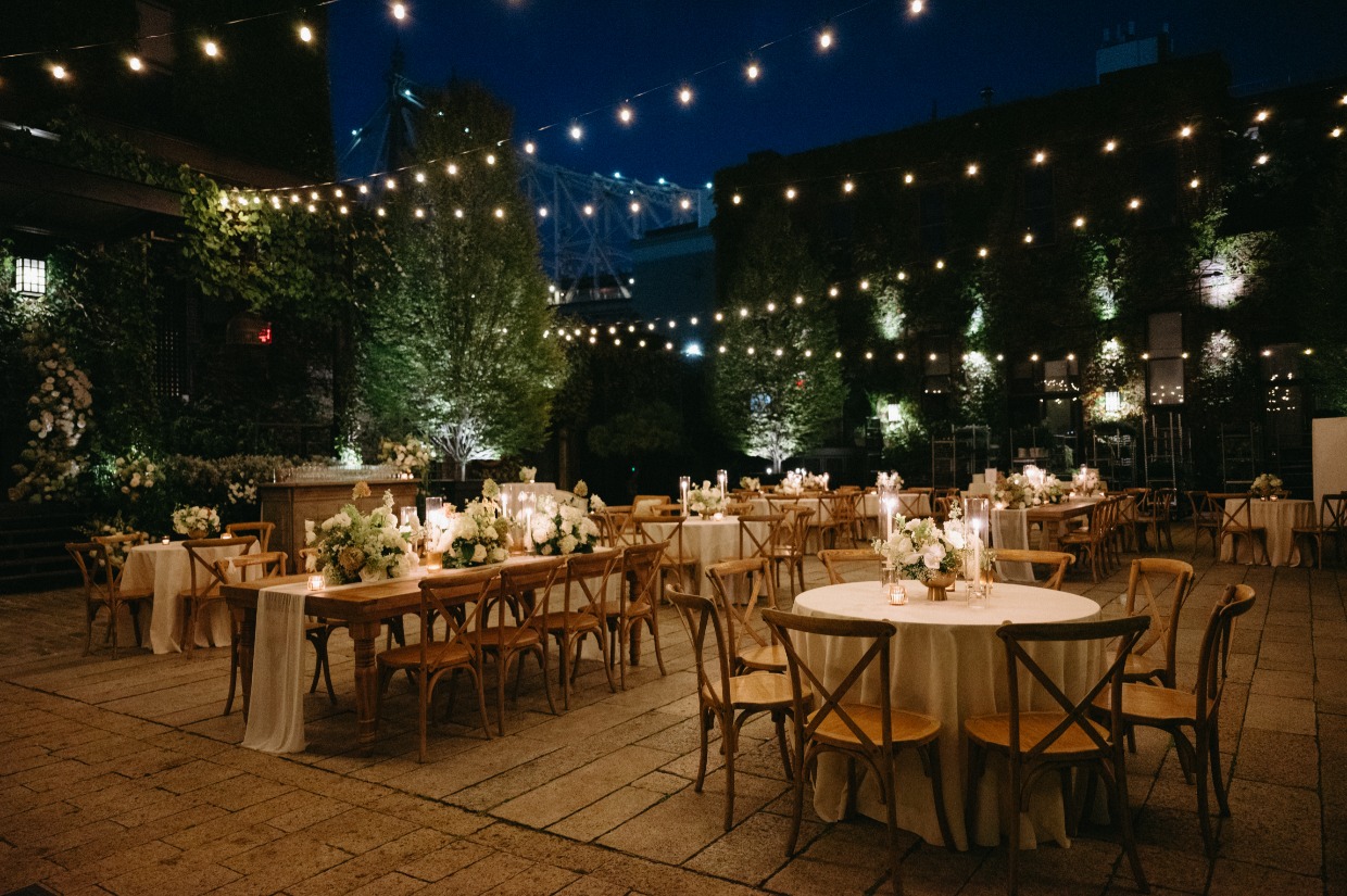 outdoor new york wedding with galia lahav fabiana gown