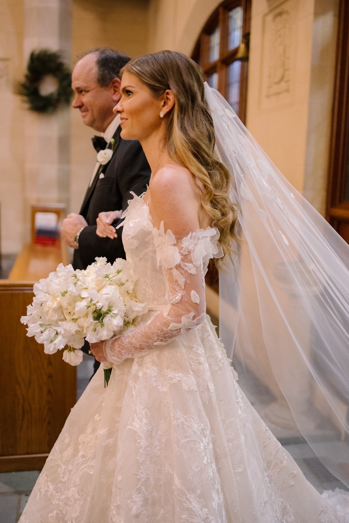 bride walking down the aisle photo ideas