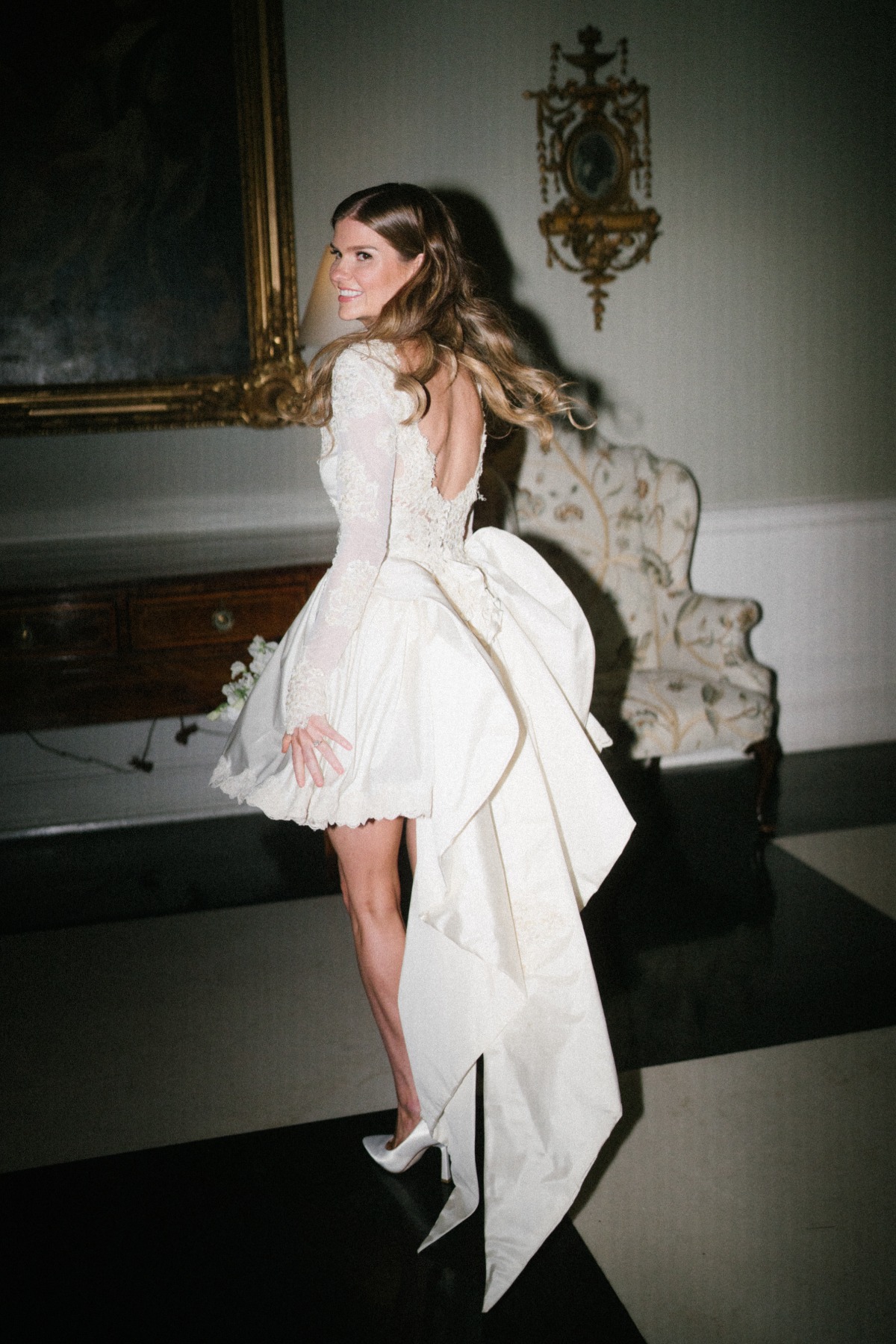 80s wedding gown repurpose
