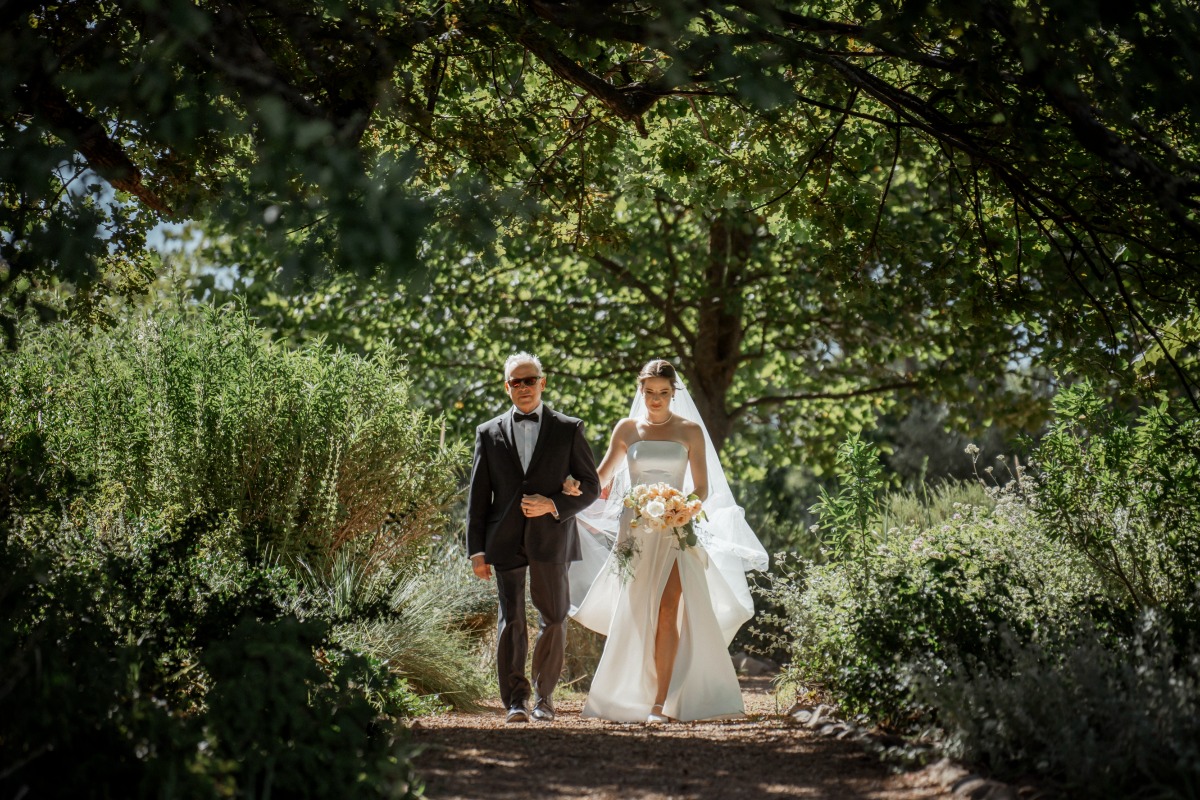 outdoor Italian ceremony