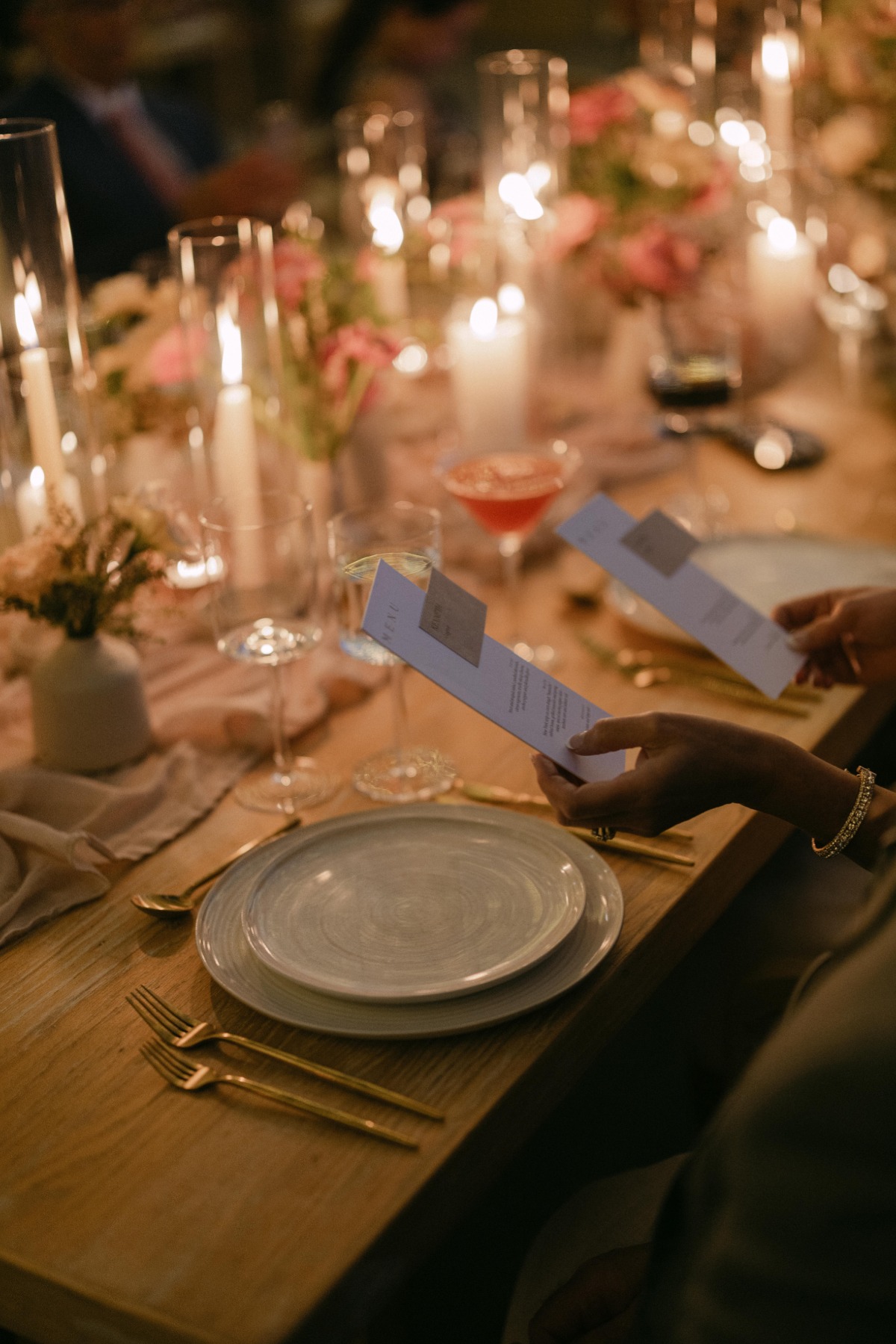 candlelit dinner