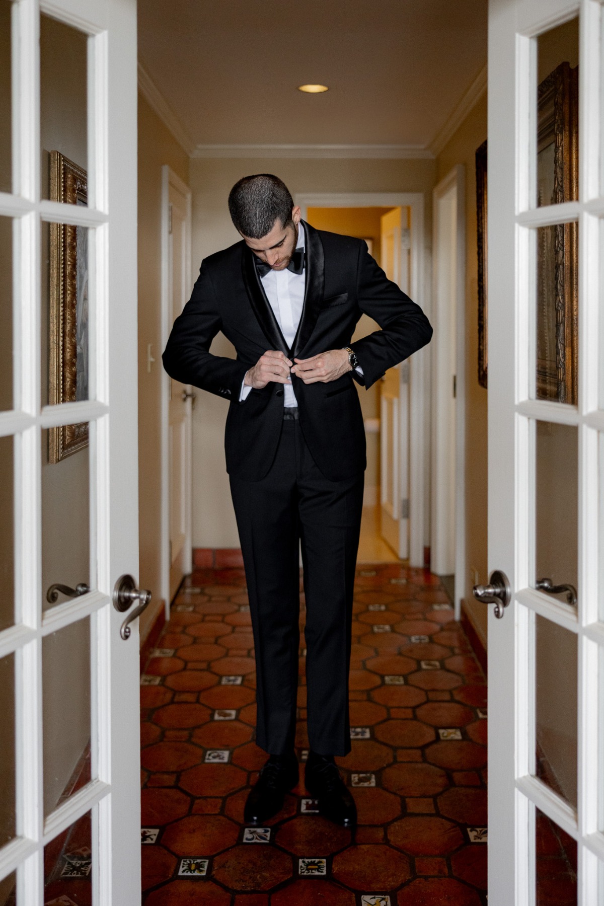 black tie groom fashion