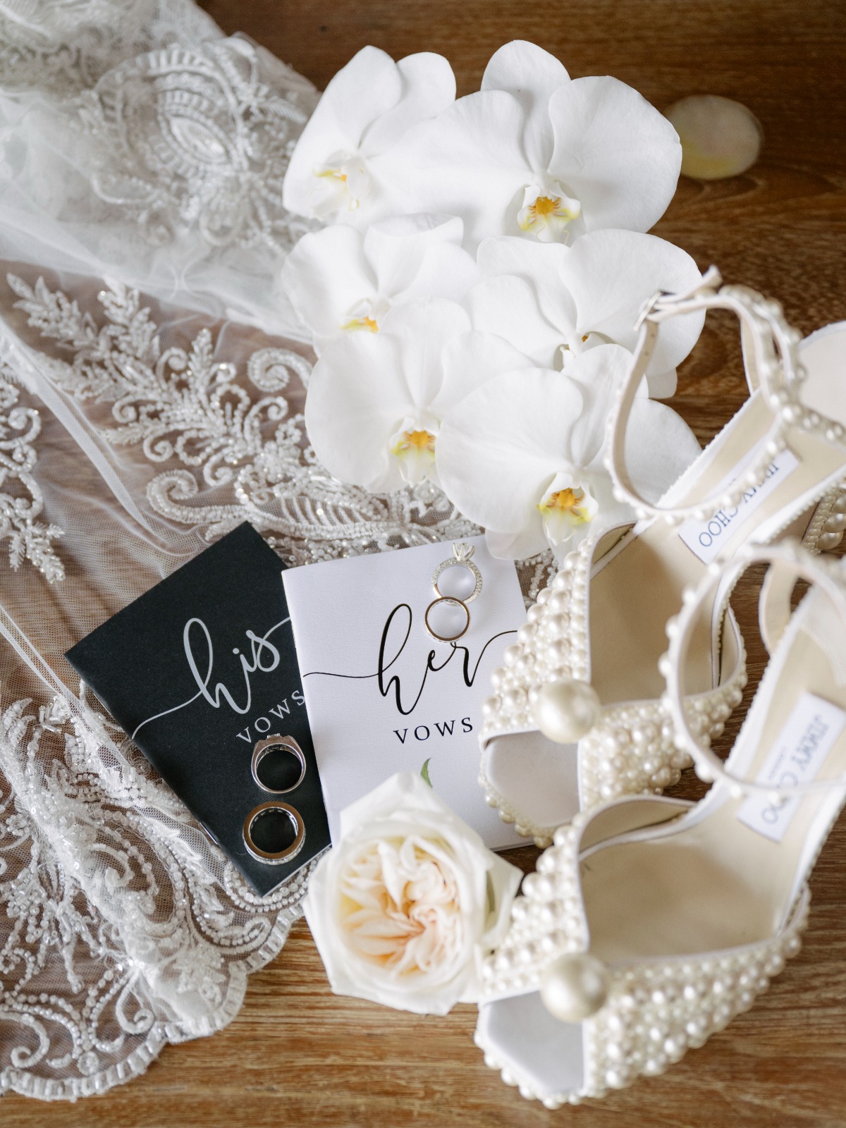 pearl wedding shoes