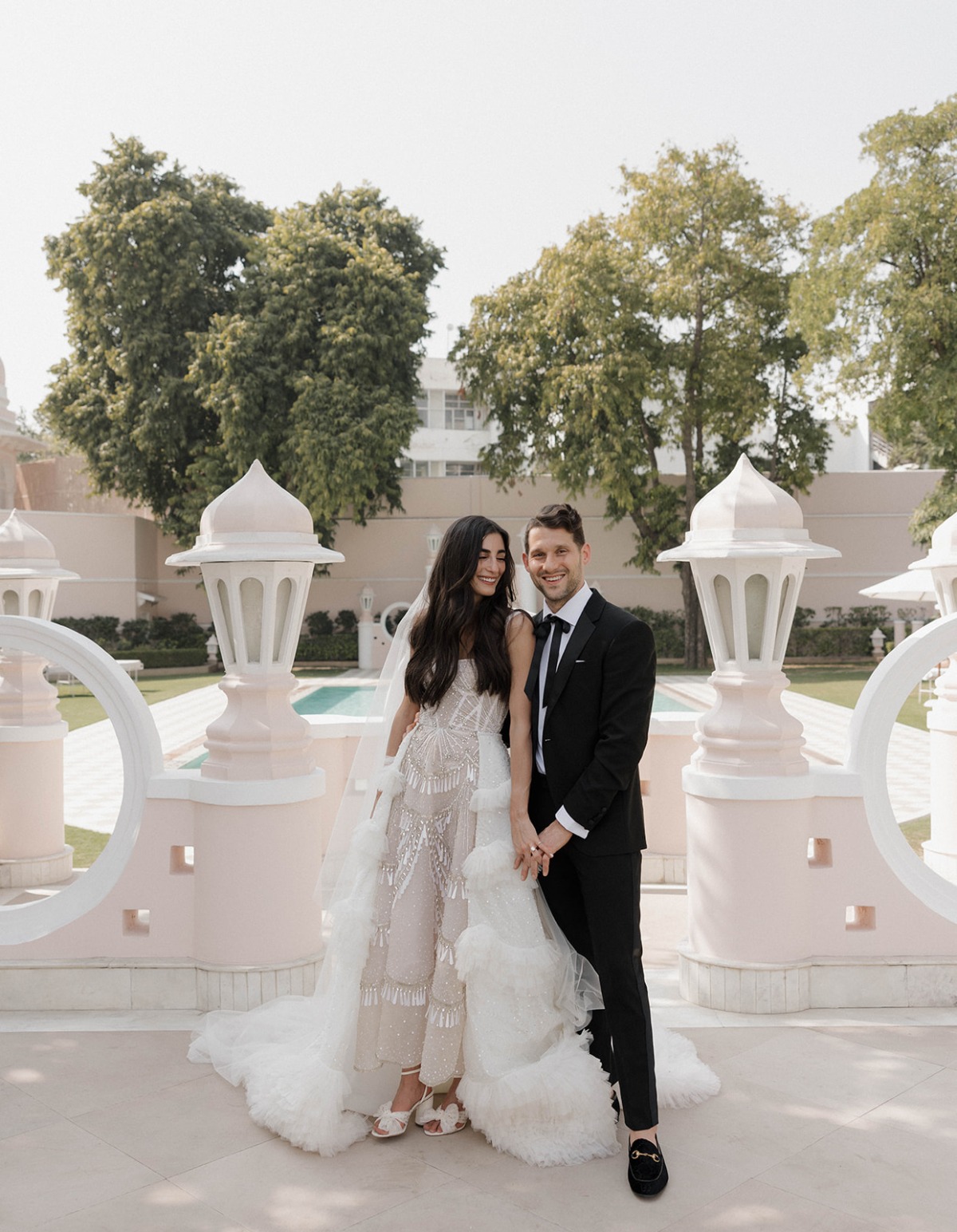 high fashion bridal look for elopement