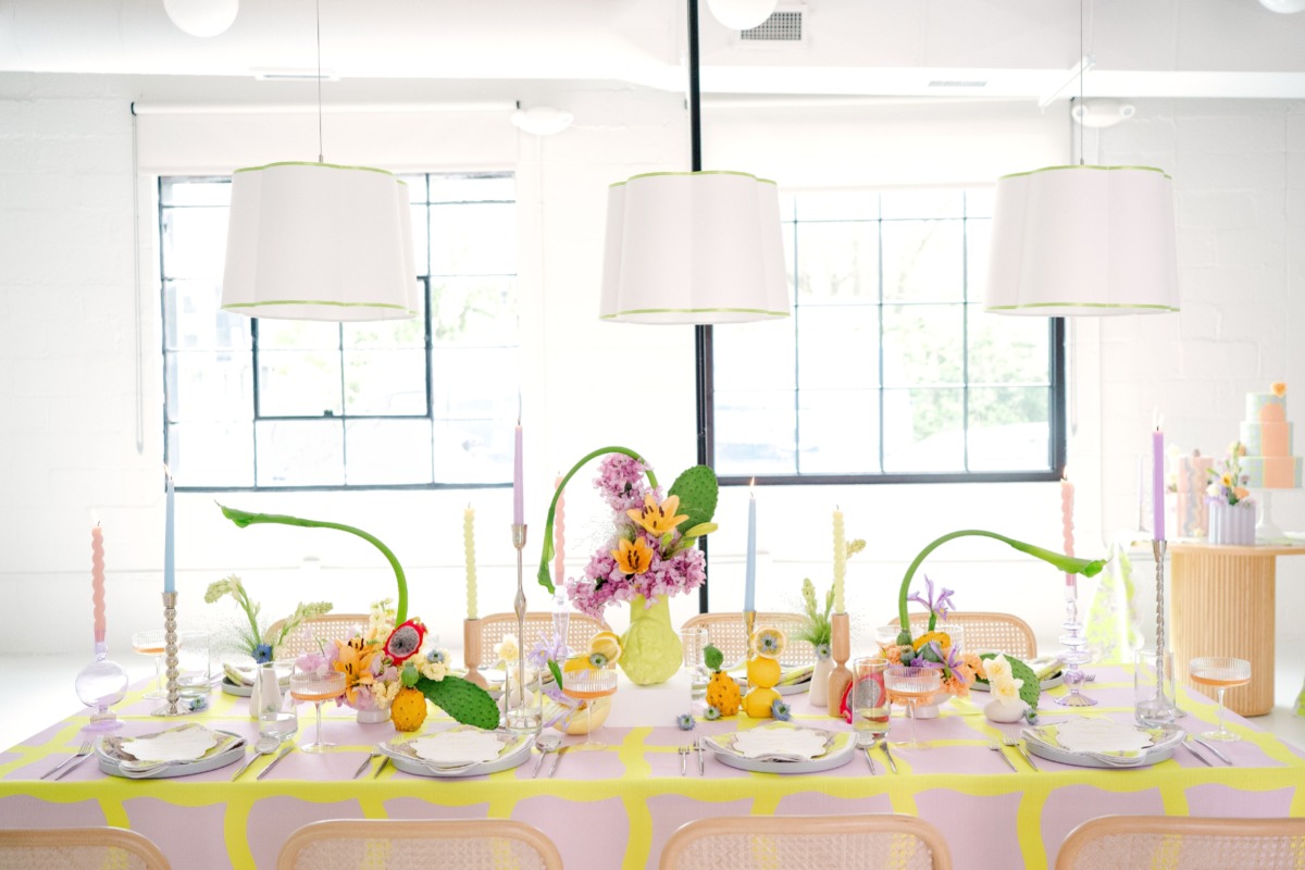 cozy reception decor