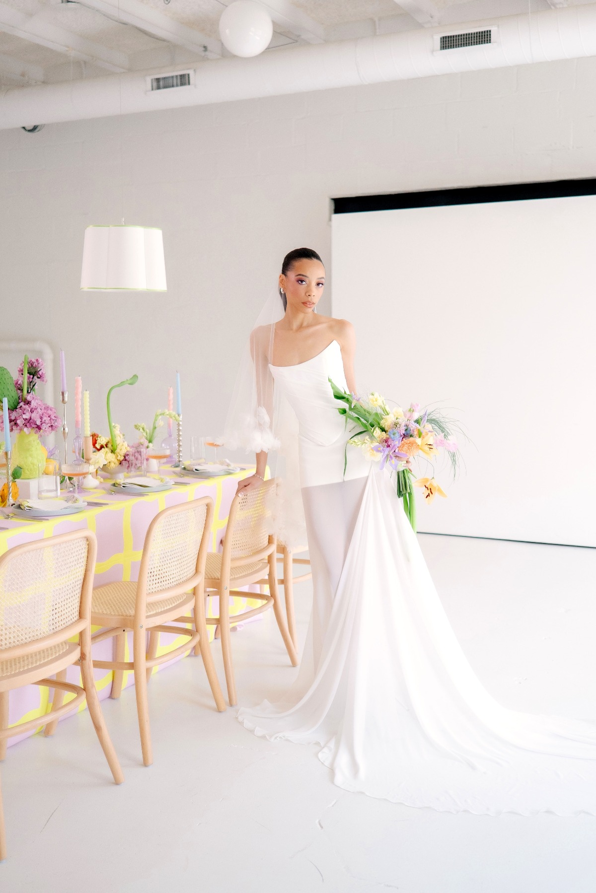 slip dress wedding dress