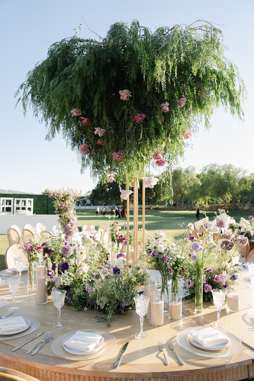 tree-inspired centerpiece