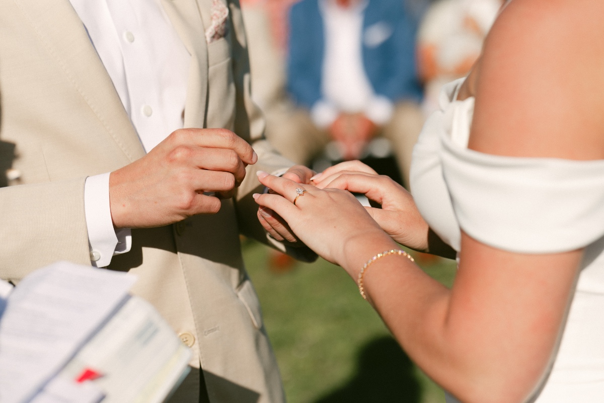 wedding ceremony ring photo ideas