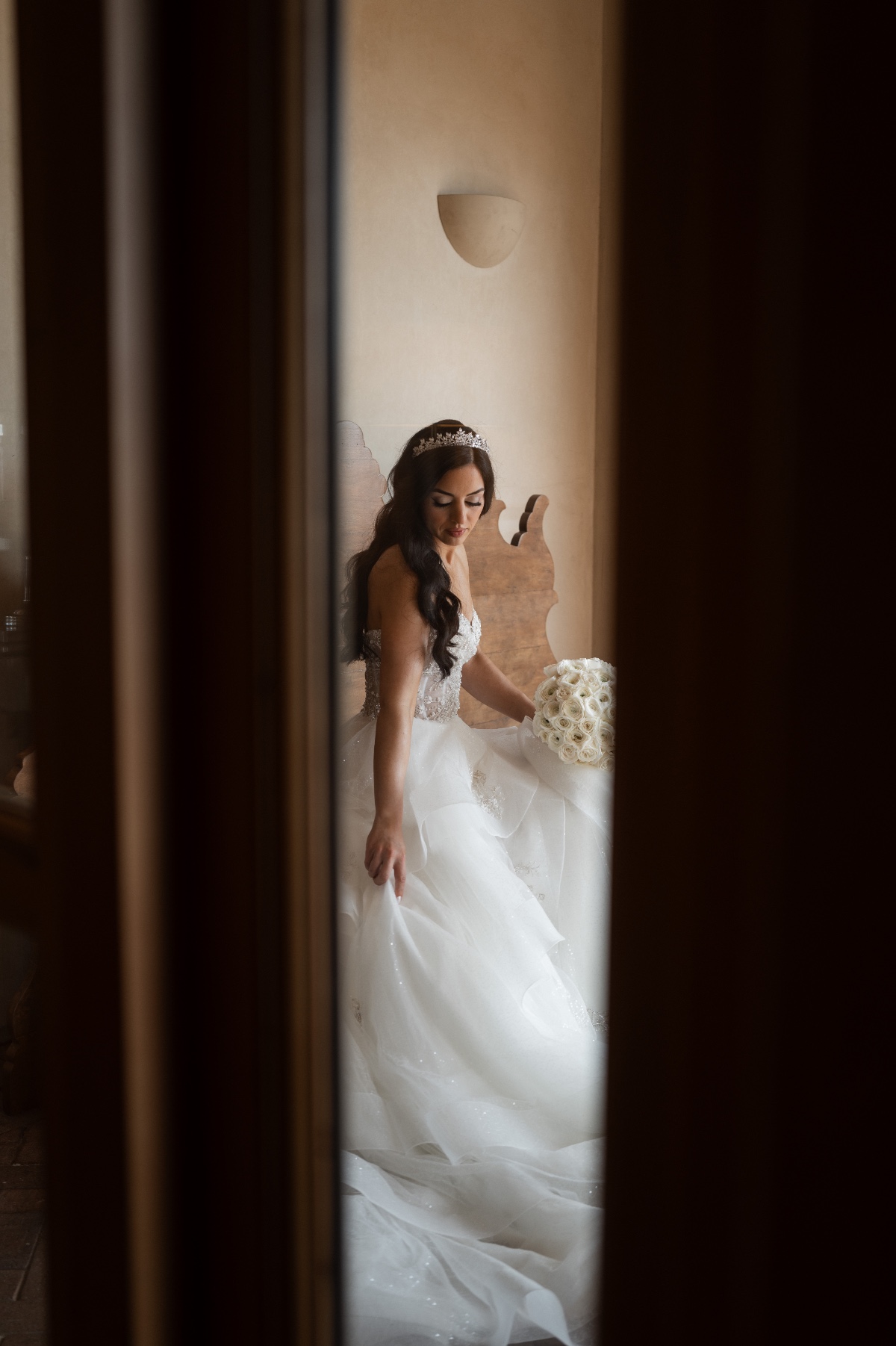 crystal bridal tiara
