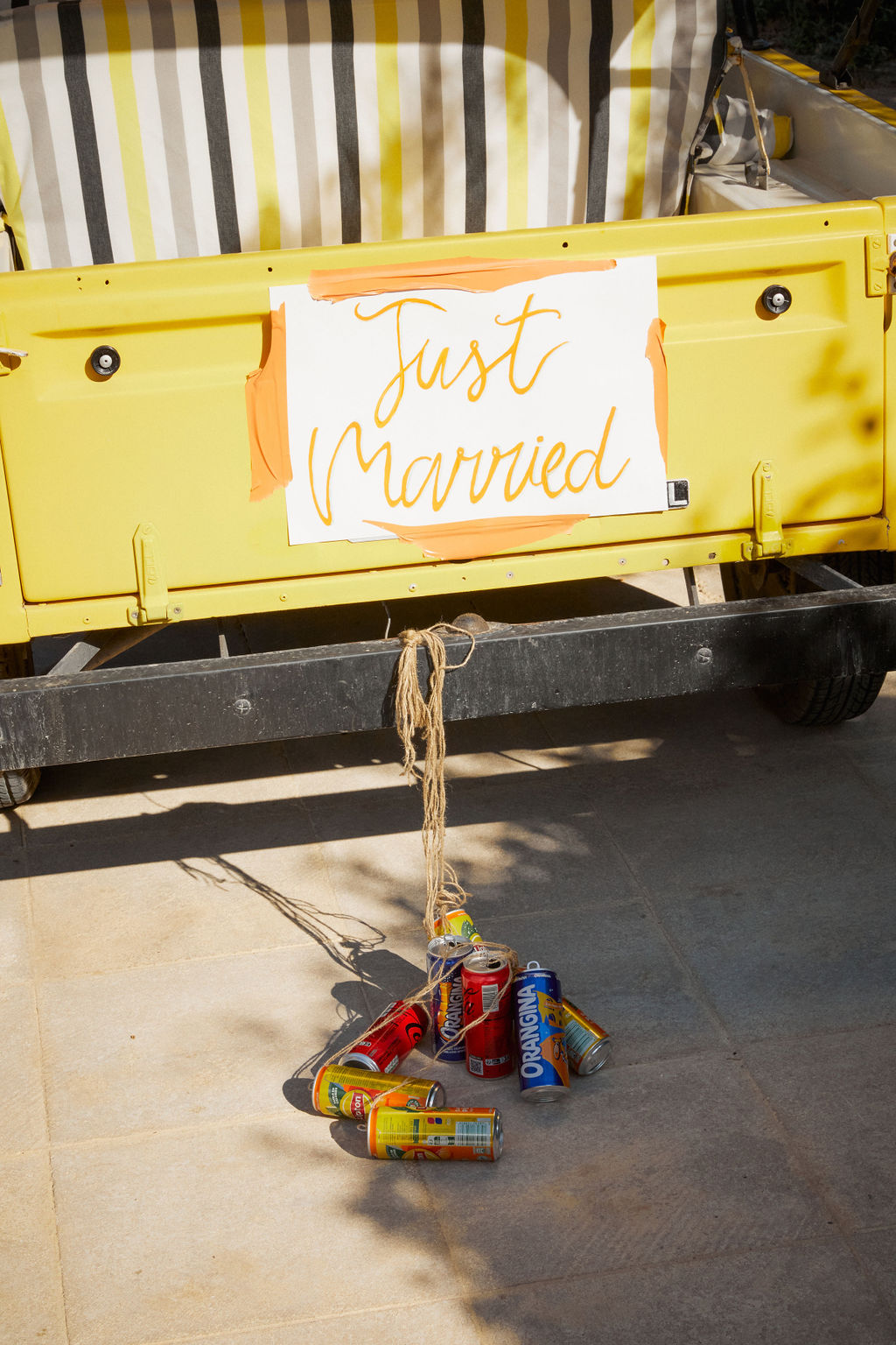 just married sign ideas