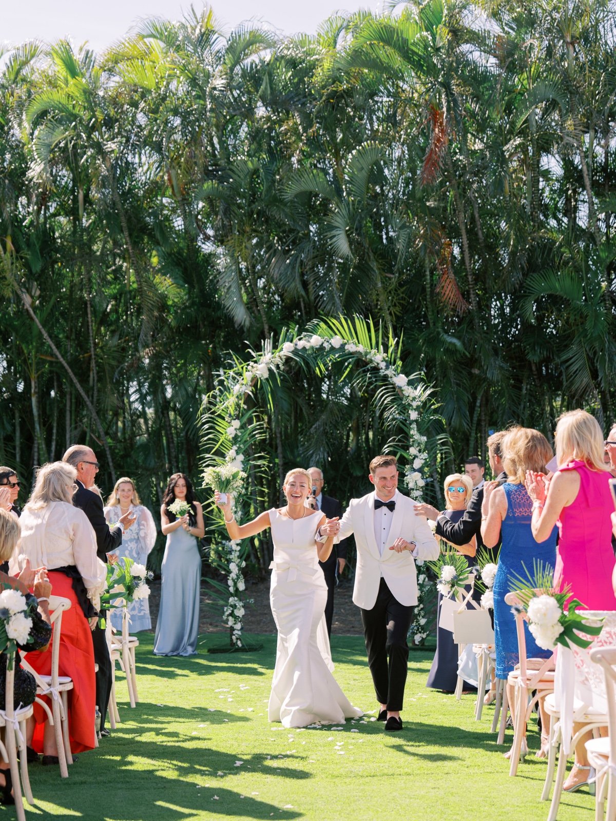 golf course wedding ceremony