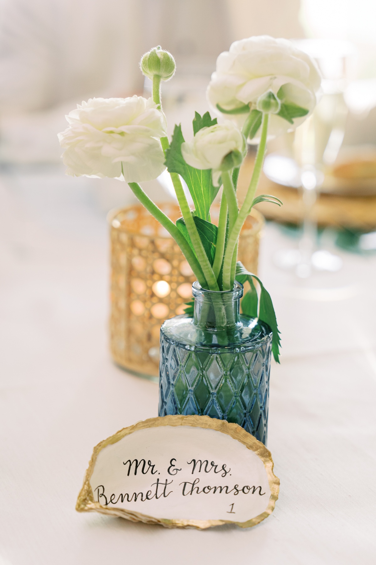 oyster shell escort cards