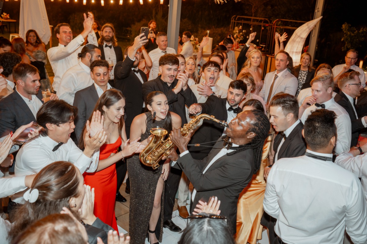 reception entertainment saxophone