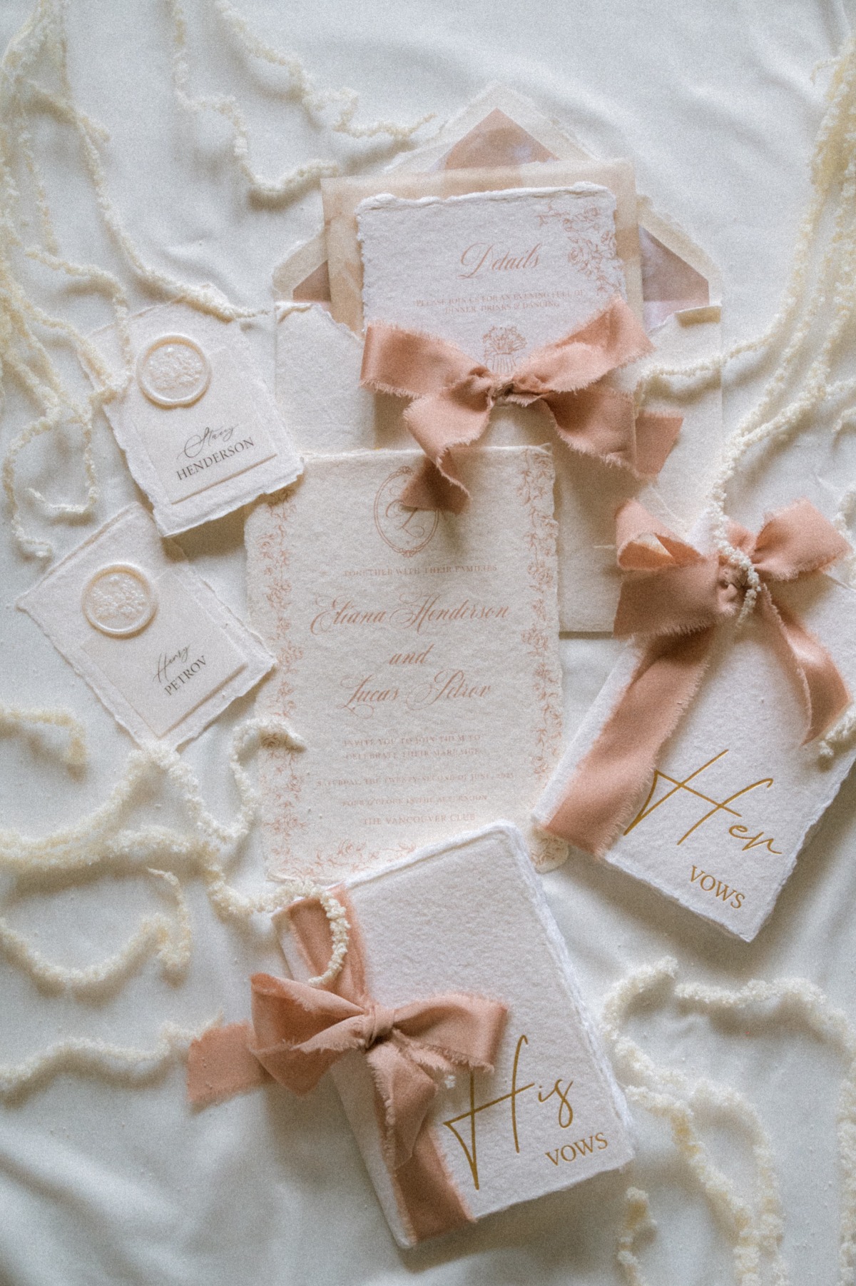 vintage wedding invitations