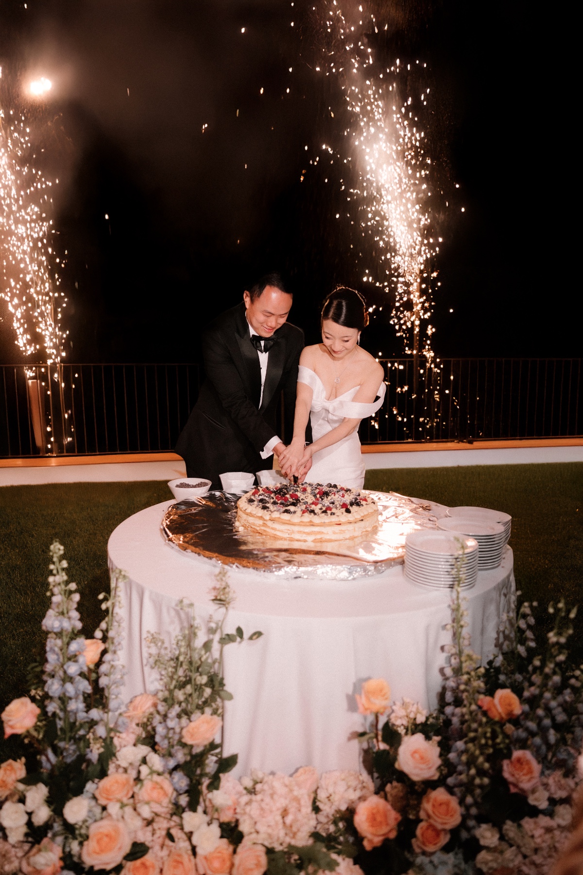 Italian wedding cake