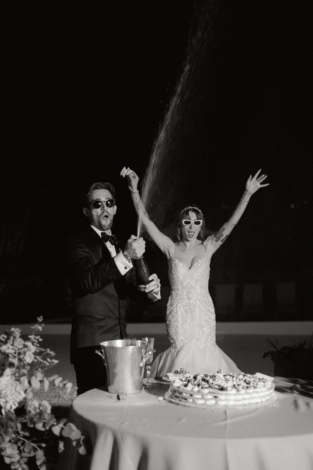 champagne shower