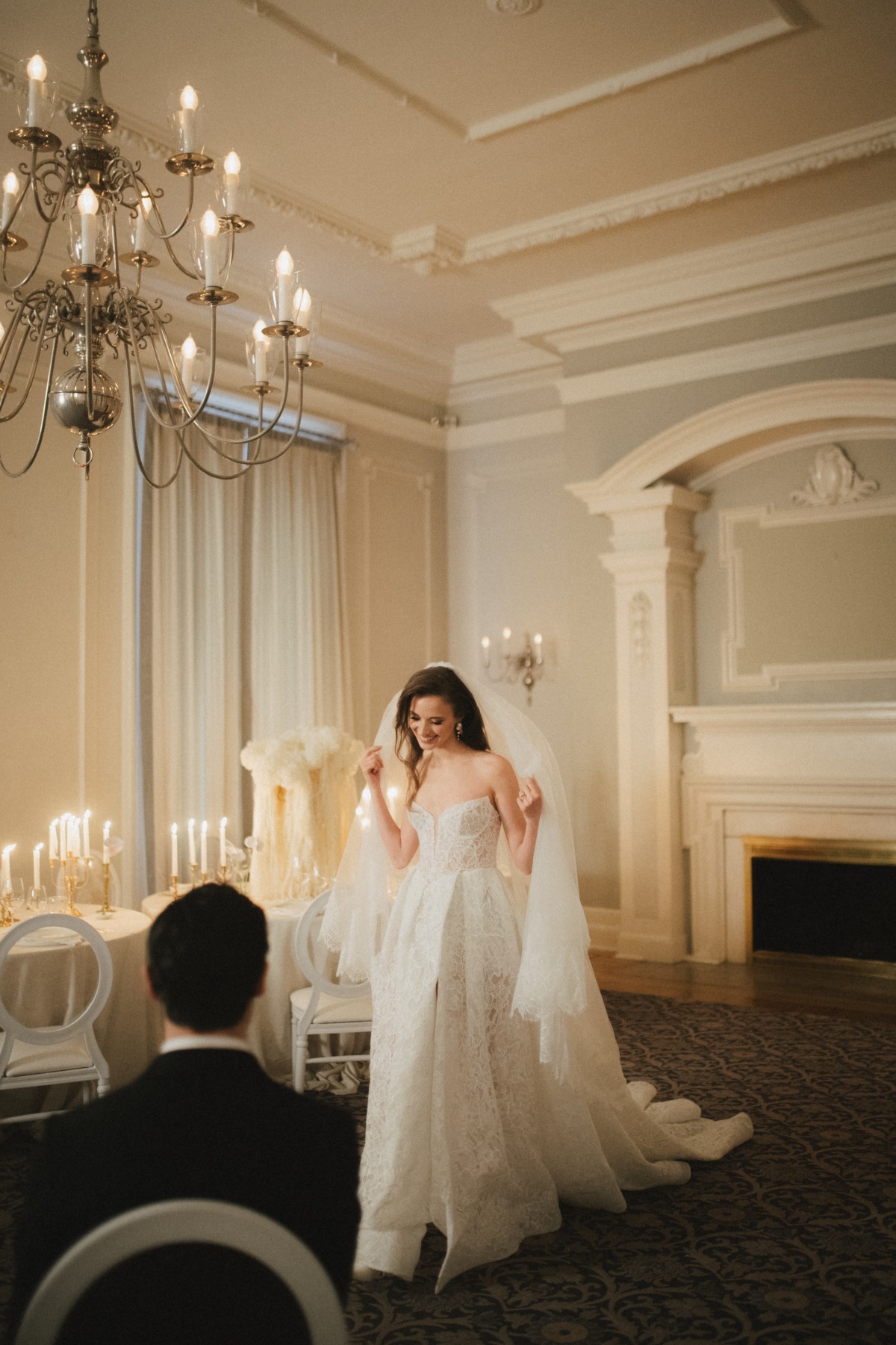 black and white wedding inspiration