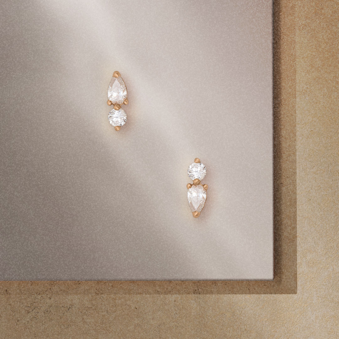 beautiful bridal earrings by Valley Rose Jewelry