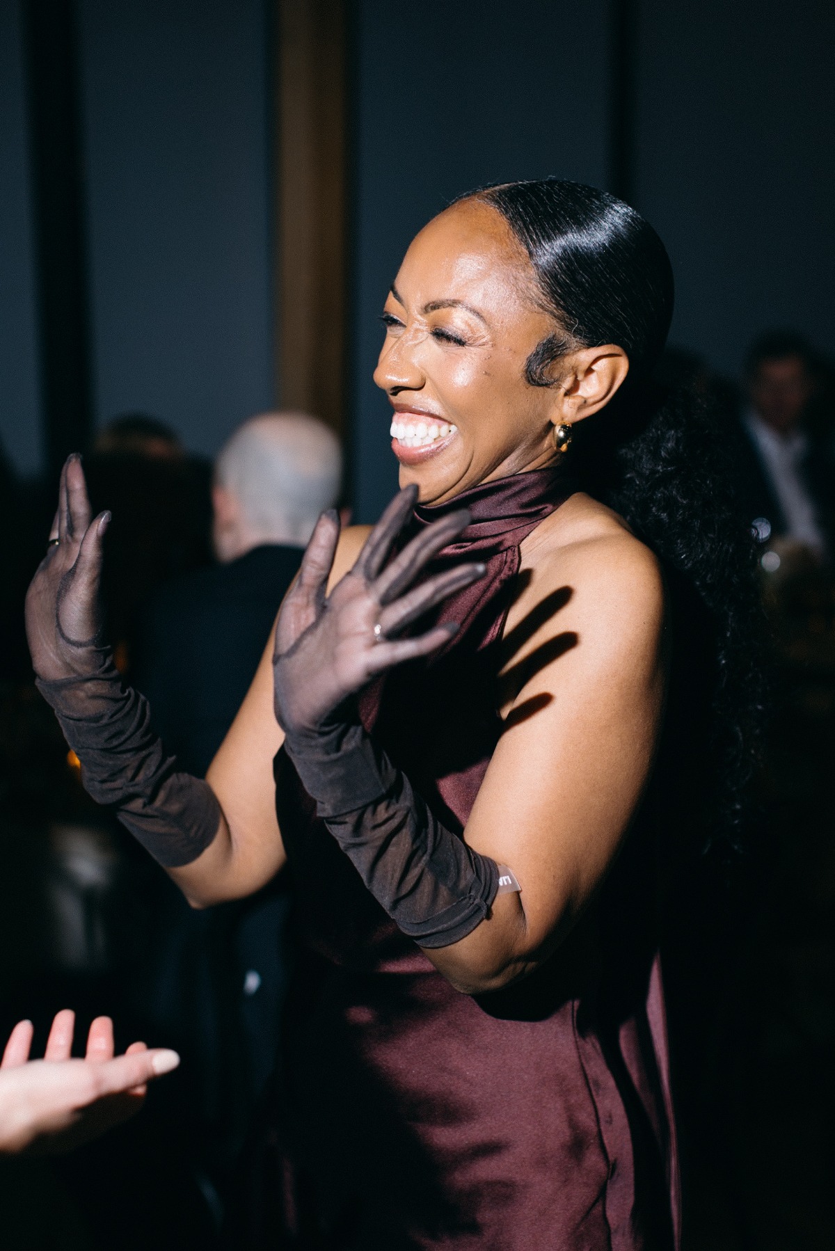 opera gloves to wear as a wedding guest